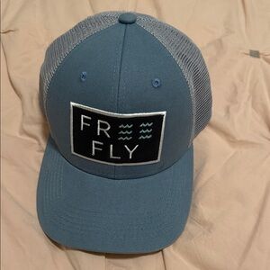 Free Fly Apparel Blue and Gray Hat
